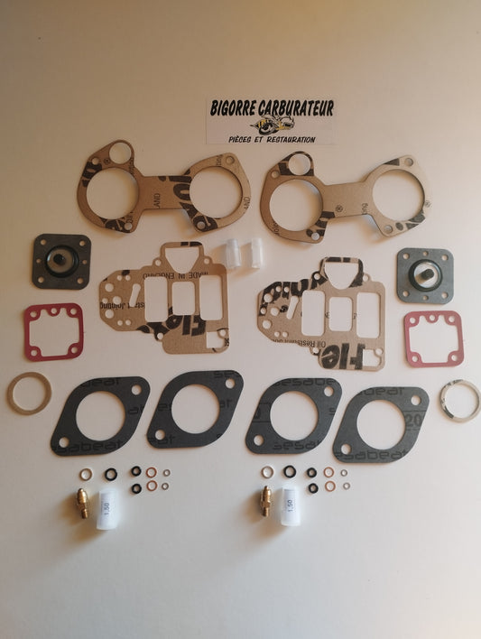 Kit joints  2x Weber 40 DCOM  Spécial pour Peugeot 205 Rallye