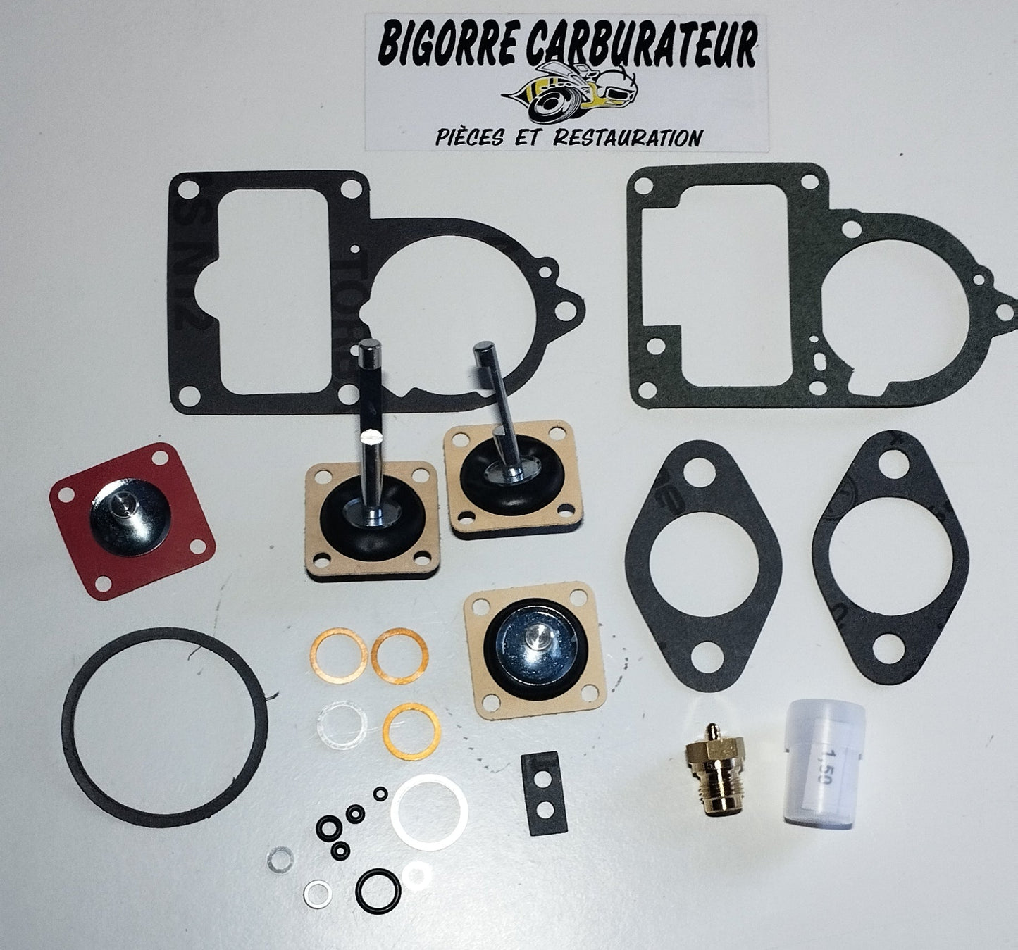 Kit joints carburateur 34 PICT / 31 PIC – Pochette complète